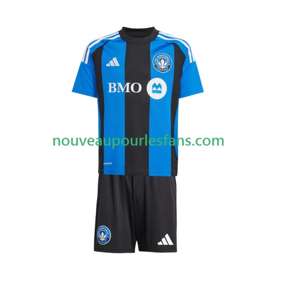 Maillot CF Montréal Enfant Tenue Domicile 2025 Manche Courte