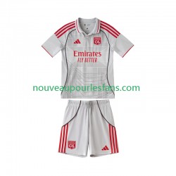 Maillot Olympique Lyonnais Enfant Tenue 3ème 2025-2026 Manche Courte