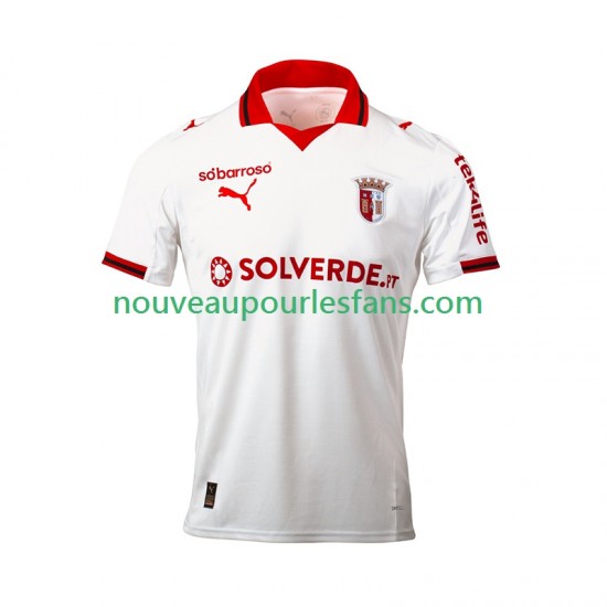 Maillot SC Braga Homme Tenue 3ème 2025-2026 Manche Courte