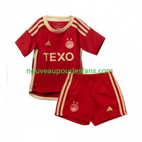Maillot Aberdeen Enfant Tenue Domicile 2023-2024 Manche Courte
