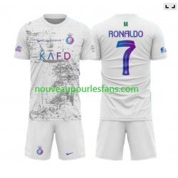 Maillot Al-Nassr Ronaldo 7 Enfant Tenue 3ème 2023-2024 Manche Courte