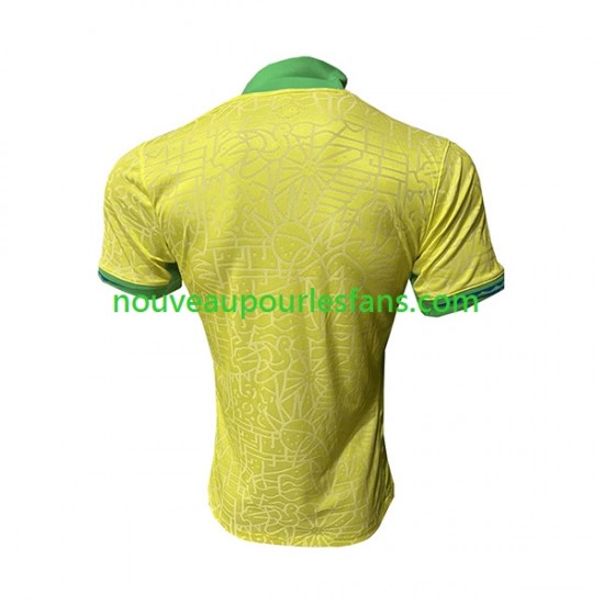 Maillot Brésil Homme Tenue Domicile 2023-2024 Manche Courte