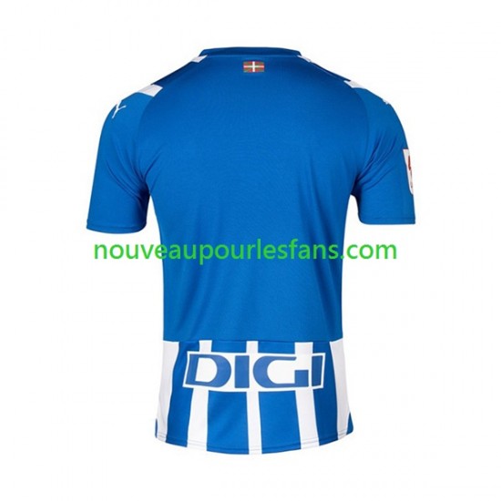 Maillot Deportivo Alaves Homme Tenue Domicile 2023-2024 Manche Courte