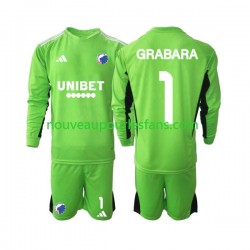 Maillot FC Copenhague GRABARA 1 Gardien Enfant Tenue 4ème 2023-2024 Manche Longue