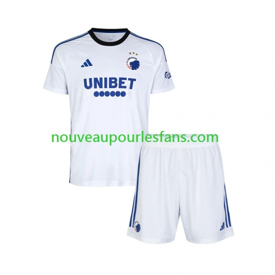 Maillot FC Copenhague Enfant Tenue Domicile 2023-2024 Manche Courte