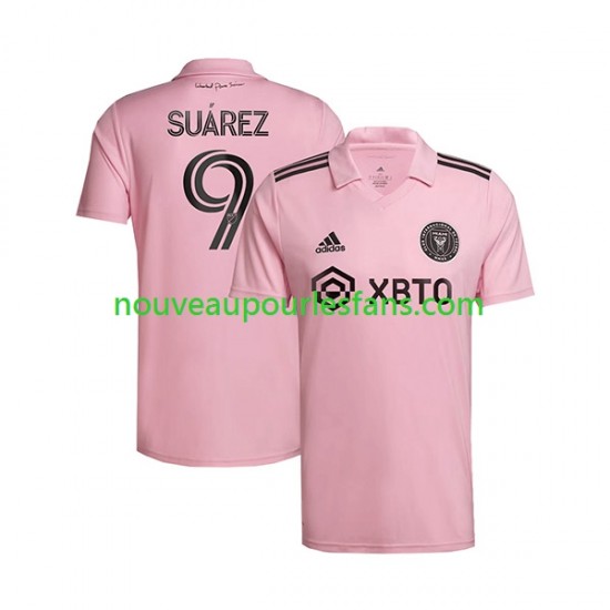 Maillot InterMiami Suárez Luis 9 Homme Tenue Domicile 2023-2024 Manche Courte