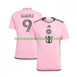 Maillot InterMiami Suárez Luis 9 Homme Tenue Domicile 2024 Manche Courte