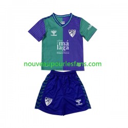 Maillot Málaga CF Enfant Tenue Extérieur 2023-2024 Manche Courte
