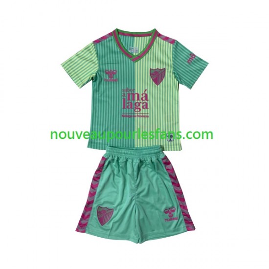 Maillot Málaga CF Enfant Tenue 3ème 2023-2024 Manche Courte