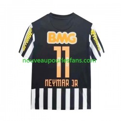 Maillot Santos FC Neymar JR 11 -2012 Rétro Homme Tenue Extérieur 2011 Manche Courte