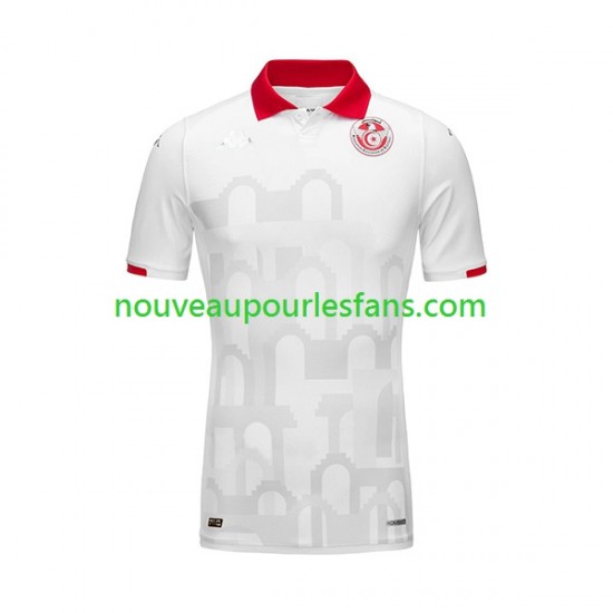 Maillot Tunisie Homme Tenue Extérieur 2023-2024 Manche Courte