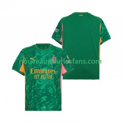 Maillot AC Milan Gardien Homme Tenue Extérieur 2025-2026 Manche Courte