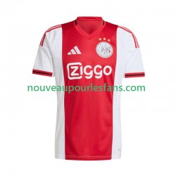 Maillot Ajax Amsterdam Homme Tenue Domicile 2025-2026 Manche Courte