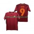 Maillot AS Rome DZEKO 9 2017-2018 Rétro Homme Tenue Domicile Manche Courte