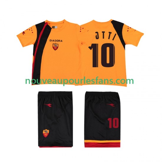 Maillot AS Rome TOTTI 10 2005- Rétro Enfant Tenue Domicile 2006 Manche Courte