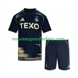 Maillot Aberdeen Enfant Tenue Extérieur 2025-2026 Manche Courte