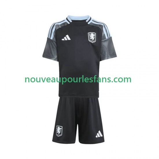 Maillot Aston Villa Enfant Tenue Extérieur 2025-2026 Manche Courte