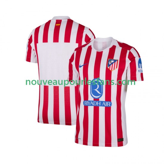 Maillot Atlético Madrid Homme Tenue Domicile 2025-2026 Manche Courte