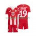 Maillot Bayern Munich Alphonso Davies 19 Enfant Tenue Domicile 2025-2026 Manche Courte