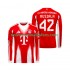 Maillot Bayern Munich Jamal Musiala 42 Homme Tenue Domicile 2025-2026 Manche Longue
