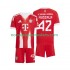 Maillot Bayern Munich Jamal Musiala 42 Enfant Tenue Domicile 2025-2026 Manche Courte