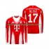 Maillot Bayern Munich Michael Olise 17 Homme Tenue Domicile 2025-2026 Manche Longue