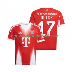 Maillot Bayern Munich Michael Olise 17 Homme Tenue Domicile 2025-2026 Manche Courte