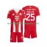 Maillot Bayern Munich Thomas Muller 25 Enfant Tenue Domicile 2025-2026 Manche Courte