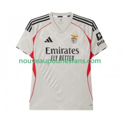 Maillot Benfica Homme Tenue Extérieur 2025-2026 Manche Courte