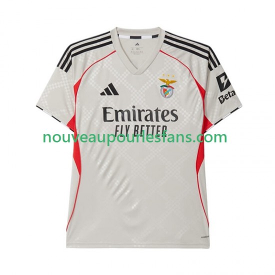 Maillot Benfica Homme Tenue Extérieur 2025-2026 Manche Courte