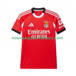 Maillot Benfica Homme Tenue Domicile 2025-2026 Manche Courte