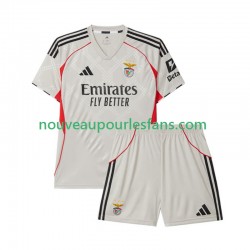 Maillot Benfica Enfant Tenue Extérieur 2025-2026 Manche Courte