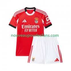Maillot Benfica Enfant Tenue Domicile 2025-2026 Manche Courte