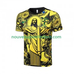 Maillot Brésil Jesus Homme Tenue Domicile 2024 Manche Courte