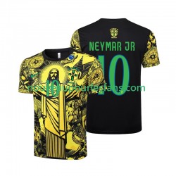Maillot Brésil Neymar JR 10 Jesus Homme Tenue Domicile 2024 Manche Courte