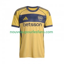 Maillot CA Boca Juniors Homme Tenue Extérieur 2025-2026 Manche Courte