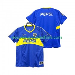 Maillot CA Boca Juniors 2003 2004 Rétro Homme Tenue Domicile Manche Courte