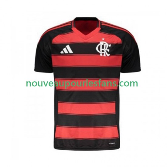 Maillot CR Flamengo Homme Tenue Domicile 2025-2026 Manche Courte