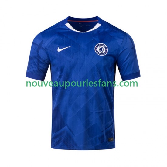 Maillot Chelsea Homme Tenue Domicile 2025-2026 Manche Courte
