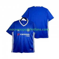 Maillot Chelsea 2016-2017 Rétro Homme Tenue Domicile Manche Courte