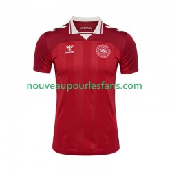 Maillot Danemark Homme Tenue Domicile 2025 Manche Courte
