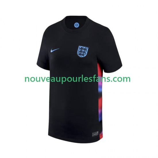 Maillot Angleterre Femme Tenue Extérieur 2025 Manche Courte
