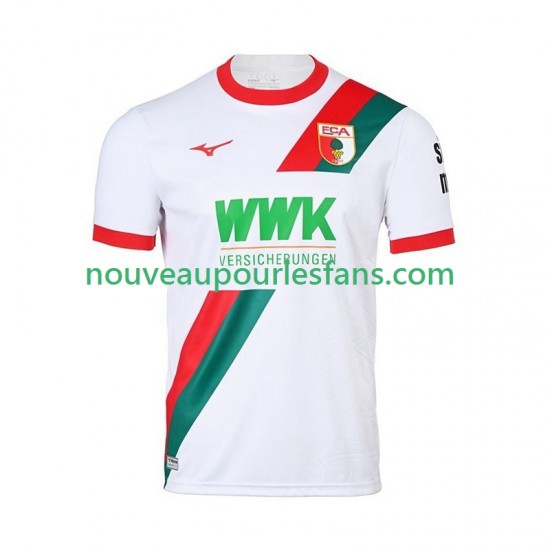 Maillot FC Augsburg Homme Tenue Domicile 2025-2026 Manche Courte