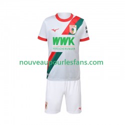 Maillot FC Augsburg Enfant Tenue Domicile 2025-2026 Manche Courte