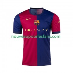 Maillot FC Barcelone Coldplay Homme Tenue Domicile 2024-2025 Manche Courte