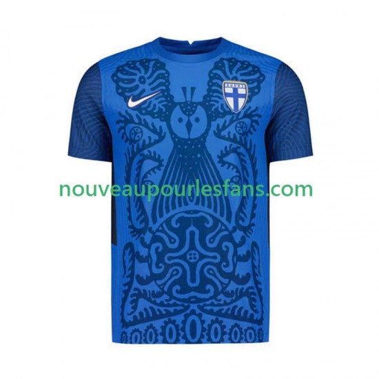 Maillot Finlande Homme Tenue Extérieur 2025 Manche Courte