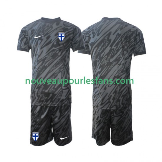 Maillot Finlande Gardien Enfant Tenue Domicile 2024 Manche Courte