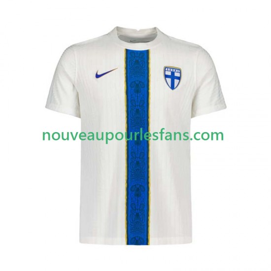 Maillot Finlande Homme Tenue Domicile 2025 Manche Courte
