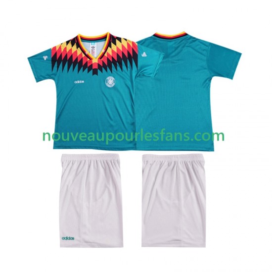 Maillot Allemagne Rétro Enfant Tenue Extérieur 1994 Manche Courte