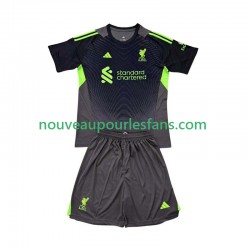 Maillot Liverpool Gardien Enfant Tenue Domicile 2025-2026 Manche Courte